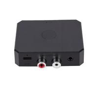 Tangxi Ricevitore Bluetooth 6.0 con Adattatore Audio da 3,5 Mm per | Bassa Latenza, Microfono Integrato per Chiamate in Vivavoce, Connessione a Doppio Dispositivo, Portata Wireless di 10 M