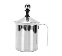 Tangxi Sbattitore Professionale per Latte, 800ml in Acciaio Inossidabile | Schermo a doppia rete, impugnatura facile da impugnare, lavabile in lavastoviglie, ideale per la casa o il bar