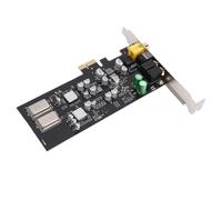 Tangxi Scheda Audio PCIE per Controller Master CM108AH, Elimina il Jitter in Fibra Ottica Coassiale HiFi Audio Digitale HiFi Professionale