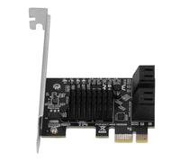 Tangxi Scheda di Espansione a 4 Porte con Chip Marvell Master Control, Supporto Hot Swap, velocità di Trasferimento Stabile per, Scheda di Conversione Disco Rigido PCIE