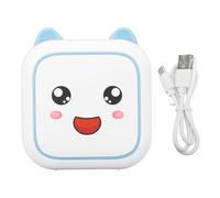 Tangxi Stampante Termica Mobile, Mini Stampante Ad Alta Risoluzione con Batteria Ricaricabile Senza Inchiostro da 800 MAh per Appunti Scolastici (BLUE)