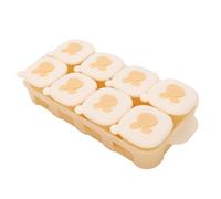 Tangxi Stampo Multiuso per Ghiaccio per Alimenti per L'infanzia per Congelare Puree e Snack, Compatto e Impilabile, Organizzazione della