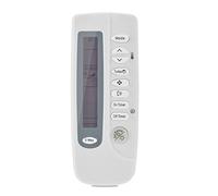 Tangxi Telecomando AC Universale per Climatizzatore Condizionatore Samsung con Schermo LCD Digitale,Elenco Codici Multifunzione,Telecomando 10m,Bianco