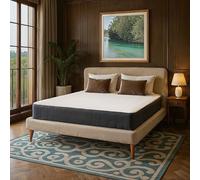 TANHK Materasso a Molle Insacchettate e Memory Foam 100% Made in Italy | 9 Zone Differenziate | 800 Molle | Altezza Reale 26 cm | Ortopedico, Anallergico (130 x 190)