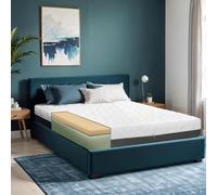 TANHK Materasso in Memory Foam a doppio strato Hypersoft Smart | Supporto ortopedico con tecnologia avanzata di circolazione dell'aria | Tessuto ipoallergenico e traspirante, Made in Italy, 160 x 200