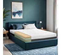 TANHK Materasso in Memory Foam a doppio strato Hypersoft Smart | Supporto ortopedico con tecnologia avanzata di circolazione dell'aria | Tessuto ipoallergenico e traspirante, Made in Italy, 100 x 190