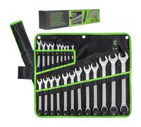 TANIASHOP Set 21 Pezzi Chiavi Combinate Fisse e Stella Poligonale da 6 a 32mm Se