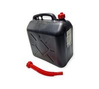 TANICA 20 LT LITRI PER BENZINA CARBURANTE CON TUBO FLESSIBILE
