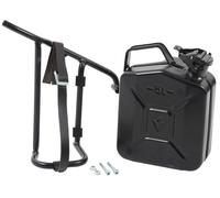 Tanica 4 litri Incl. supporto ritaglio sinistro nero per Moto Guzzi V 9 Bobber