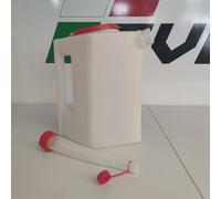 Tanica 5 litri rifornimento rapido colore bianco AVO