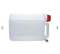 TANICA ACQUA 10 LITRI CON RUBINETTO IN ACCIAIO ORIZZONTALE