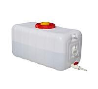 Tanica acqua 100L Grande Capacità Deposito D'acqua Contenitori Carro Armato per Campeggio Rettangolo Addensare Domestico Secchio Di Stoccaggio Dell'acqua -20 °~ + 70 ° Per Escursioni A Piedi A Caccia