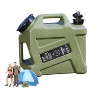 Tanica 'acqua - 12 litri di acqua da campeggio contenitori portatili per stoccaggio 'acqua | Serbatoio 'acqua per camion di cibo con rubinetto, serbatoio di stoccaggio da campeggio