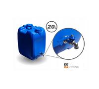 Tanica Acqua Blu 20 Litro Acqua Con Indicatore Campeggio Camion