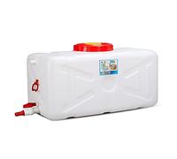 Tanica acqua Contenitore dell'acqua Secchio portatile per acqua potabile con valvola e tubo dell'acqua Contenitore da viaggio in plastica da viaggio Stoccaggio dell'acqua all'aperto per il c(Size:80L)