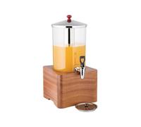 tanica acqua Dispenser for bevande da 2 pezzi con rubinetto Dispenser for bevande con supporto Perfetto for feste e matrimoni Brocca for limonata erogatore(Pc)