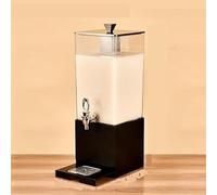 tanica acqua Dispenser for bevande Dispenser for bevande con supporto e nucleo di ghiaccio - Server for bevande fredde for feste ed eventi Nero erogatore(Color1,15L)