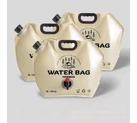 ✅TANICA ACQUA PIEGHEVOLE CON RUBINETTO 8L BORSA PORTATILE CAMPEGGIO 1-2-3 PEZZI