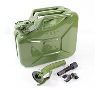 Tanica Benzina Tanica Carburante Metallo 10 L Verde Oliva Metallo Tanica Diesel