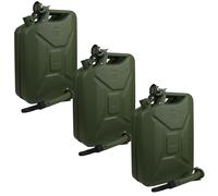 Tanica Benzina Tanica Diesel Tanica Carburante 20l 3x Metallo Beccuccio Supporto