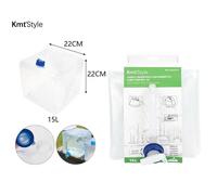 Tanica Campeggio Pieghevole 10/15L Acqua Liquidi Richiudibile Con Rubinetto idea