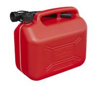 Tanica Carburante 10L - Rosso - Sealey JC10PR Nuovo