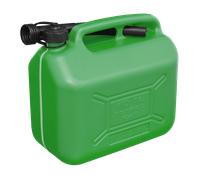 Tanica Carburante 10L - Verde - Sealey JC10PG Nuovo