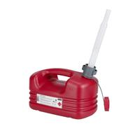 Tanica carburante HDPE Pressol rossa 5 litri
