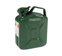 Tanica carburante in metallo da 20 L verde Maurer benzina gasolio