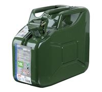 Tanica carburante tipo militare in metallo 10 L Omologata a norme UN. Smaltata