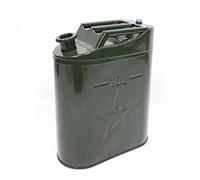 Tanica carburante Vaso per serbatoio di stoccaggio carburante Para coperchio in ferro da 5L10L per benzina portatile addensato Tanica Per Benzina(10L)