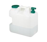 Tanica con rubinetto con coperchio Contenitore per acqua 10 litri 360° rubinetto