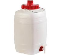 TANICA CON RUBINETTO E SFIATO PER ACQUA ALIMENTI 5/10/15/20 /25/50 LT