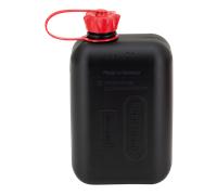 Tanica di carburante FuelFriend da 2 litri, nera.