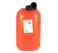 Tanica di plastica 20L per stoccaccio e trasporto benzina, gasolio e olio - HICO J0614