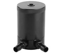 Tanica di Raccolta Dell'olio, Serbatoio di raccolta dell'olio a 2 porte da 300 ml in lega di alluminio con deflettore Serbatoio di Raccolta Efficiente dei Vapori del Basamento