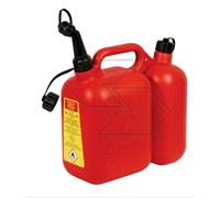 TANICA DOPPIA 2 SCOMPARTI OMOLOGATA OLIO 2,5 LT E BENZINA 5 LT R350156