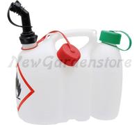 Tanica doppia 3 litri e 1 litro miscela e olio catene 32270749