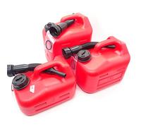 Sedilmare Canestri in plastica per carburanti con sfiato 5lt Rosso