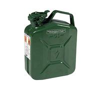 TANICA IN METALLO 20 LT PER CARBURANTE BENZINA GASOLIO VERDE MILITARE