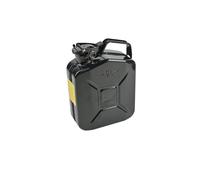 Tanica In Metallo Jerry Da 5Lt Nera Per Carburante Diesel