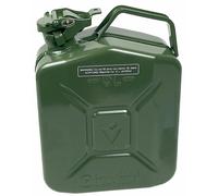 TANICA BENZINA IN METALLO OMOLOGATA TUV GS PER TRASPORTO CARBURANTE DA 5 LITRI