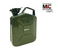 TANICA IN METALLO RIBIMEX per prodotti chimici e petrolchimici, capacità 5 L