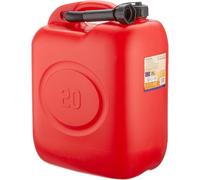 Tanica in Plastica Rossa per Carburanti da 20 l
