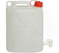 TANICA IN POLIETILENE CON RUBINETTO 10 LITRI, PER ALIMENTI - 26368