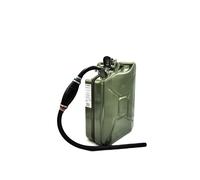 Tanica metallica 20L carburante benzina diesel riserva con pompa manuale BIG ...