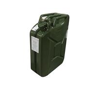 Tanica metallo verde 20 litri omologata Gu/Tuv trasporto liquidi benzina acqua c