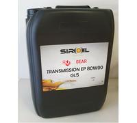 Tanica Olio ingranaggi e trasmissioni Siroil Transmission 80W90 GL5 - 20 litri