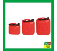 TANICA OMOLOGATA ROSSA CARBURANTE 5 - 10 - 20 LT BENZINA CON BECCUCCIO PLASTICA