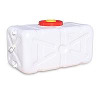 Tanica per acqua 15L/25L/30L/45L/75L/110L/155L Coperchio Cisterna Orizzontale Ispessita Campeggio All'aperto Per Alimenti In Plastica Serbatoio Esterno Fermentatore Contenitore Per Acqua(Size:25L)